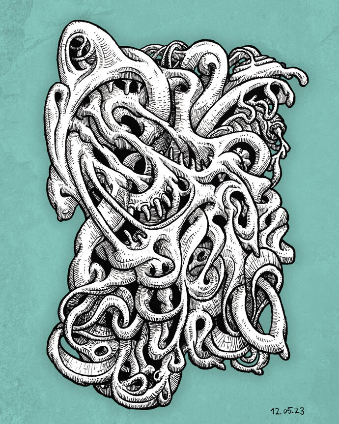 Organic Dip Pen Matter